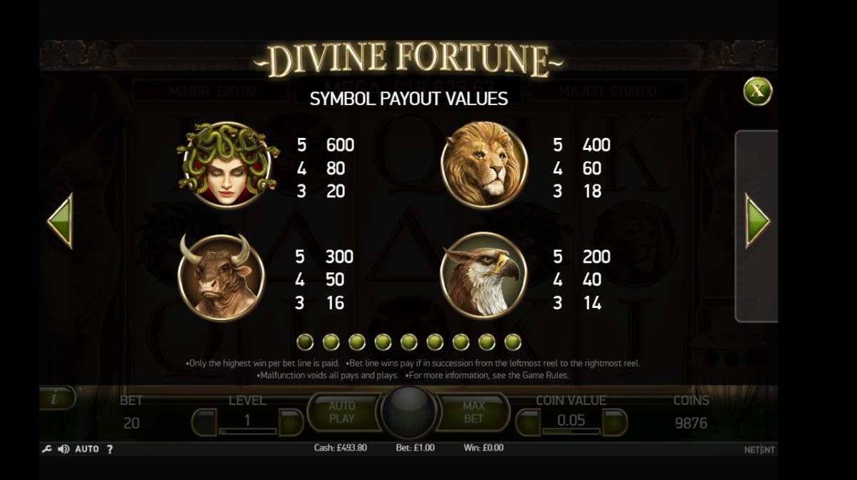divine fortune demo