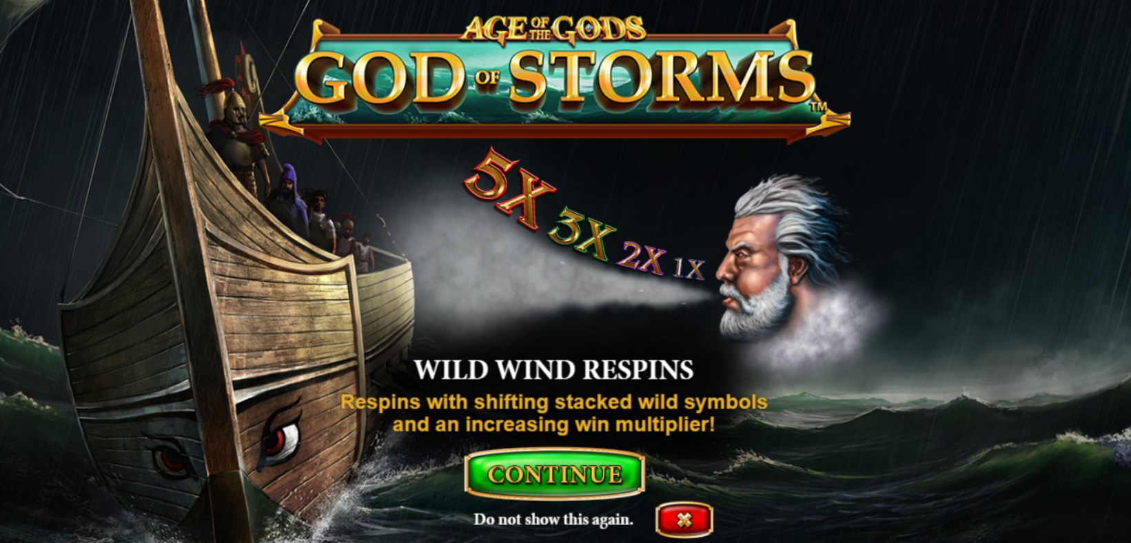 god of storms casino
