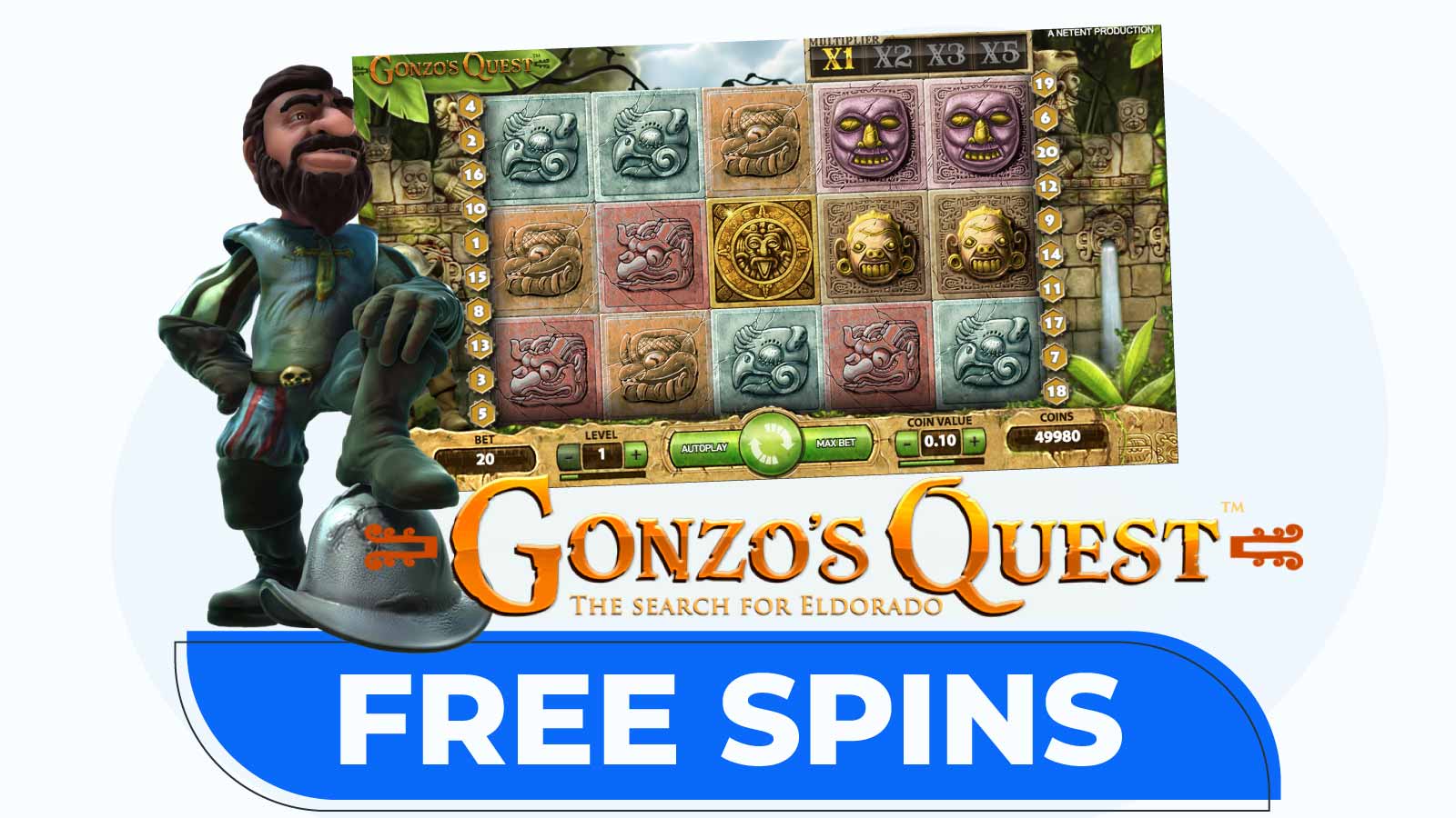 gonzo quest free spins