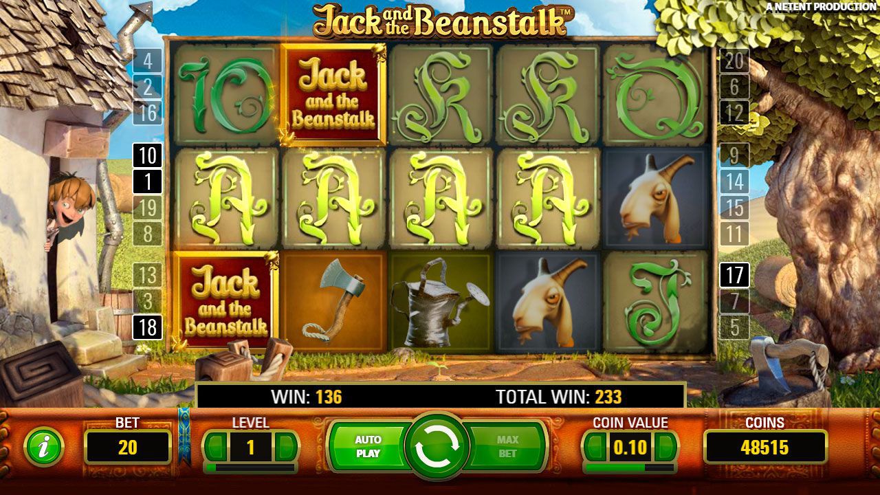 jack and the beanstalk slot