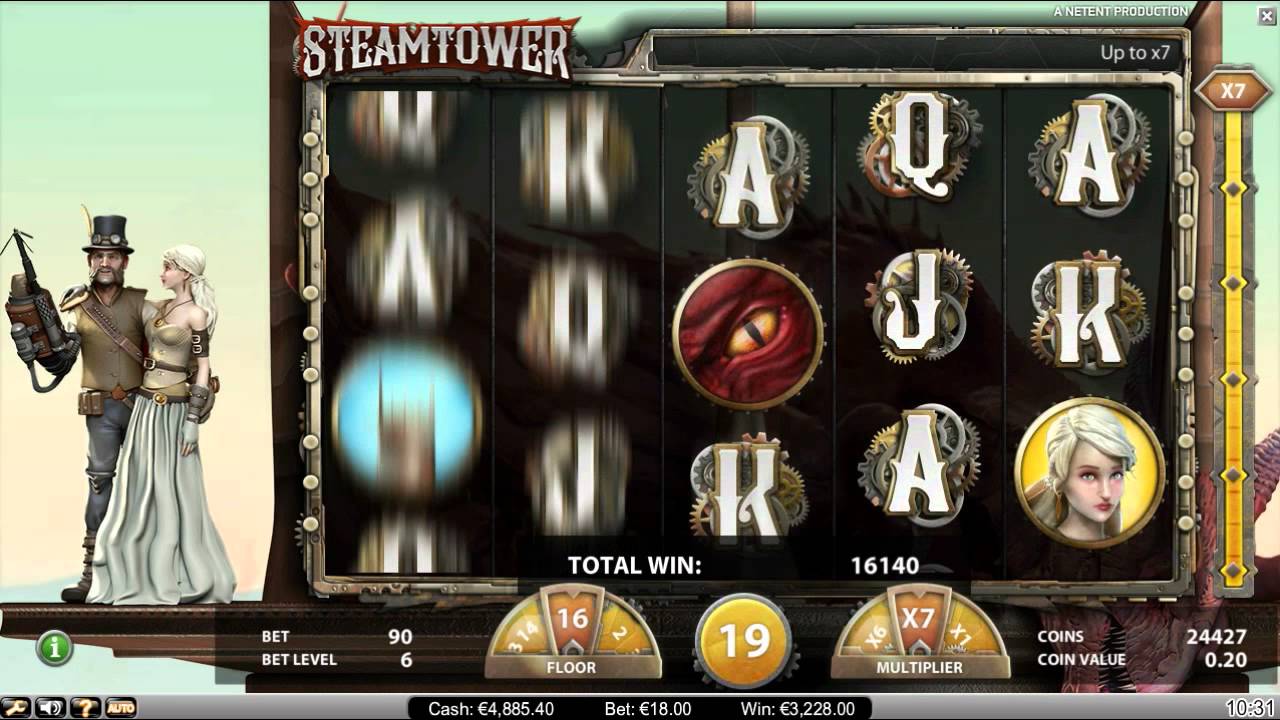 Steam Tower slot demo