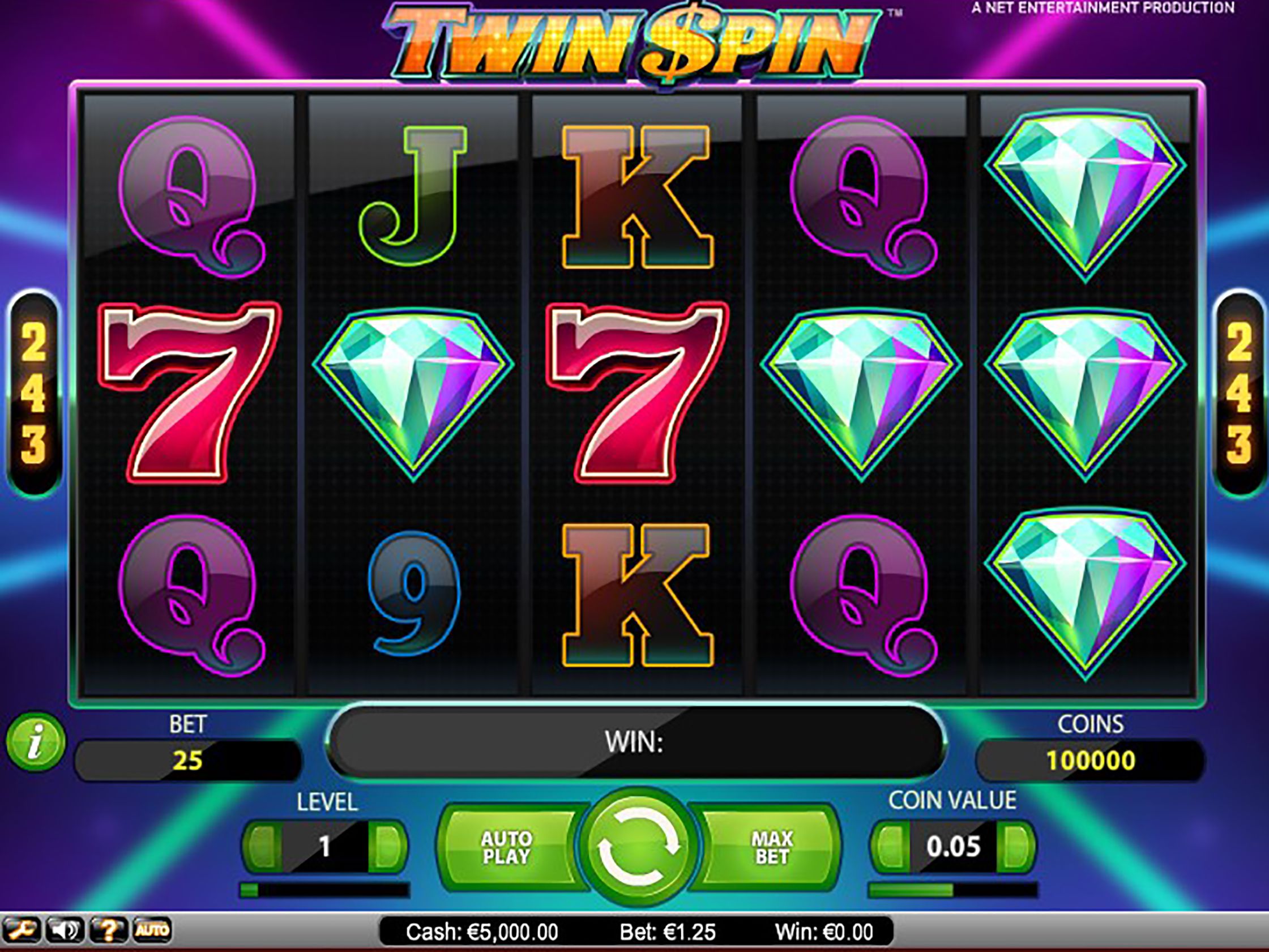 Twin Spin slot UK